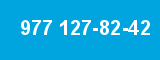 977 127-82-42 977 127-82-42